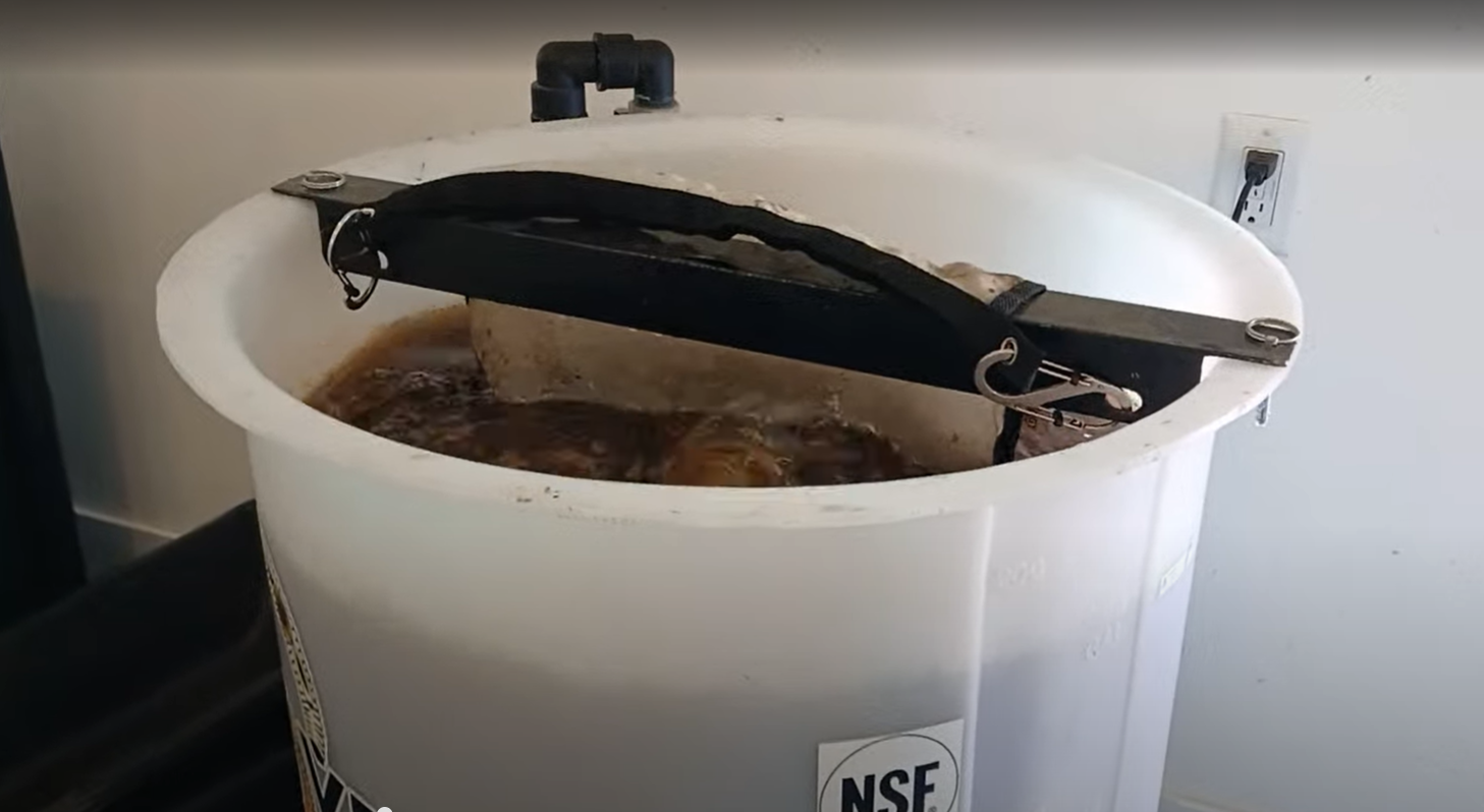 Brewing Worm Tea
